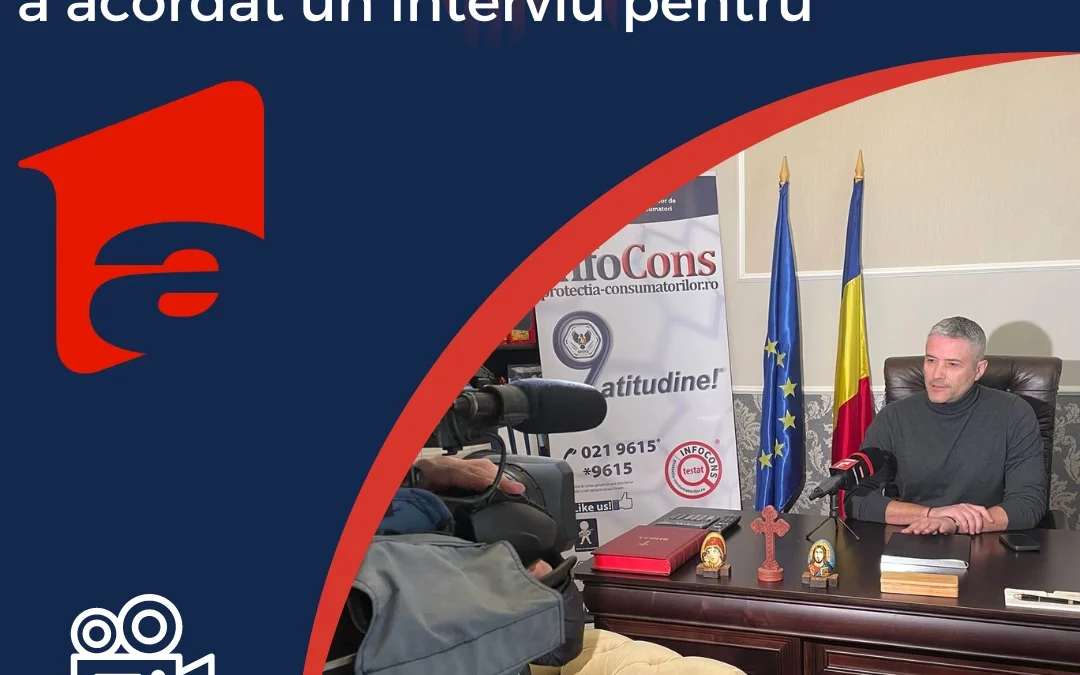 Președintele InfoCons , Sorin Mierlea , a acordat un interviu pentru Observator Antena 1