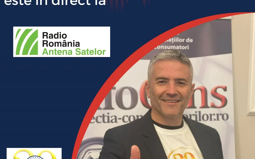 Președintele InfoCons , Sorin Mierlea , este în direct la Radio România Antena Satelor