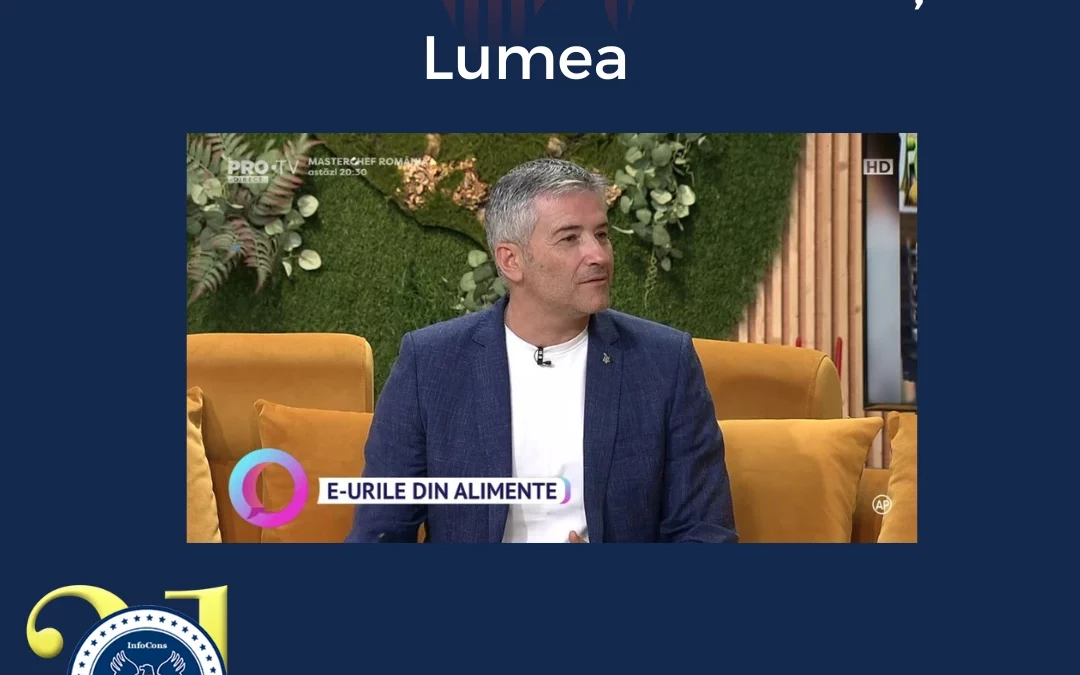 Sorin Mierlea , Președintele InfoCons , în direct la Vorbește Lumea de la Pro TV