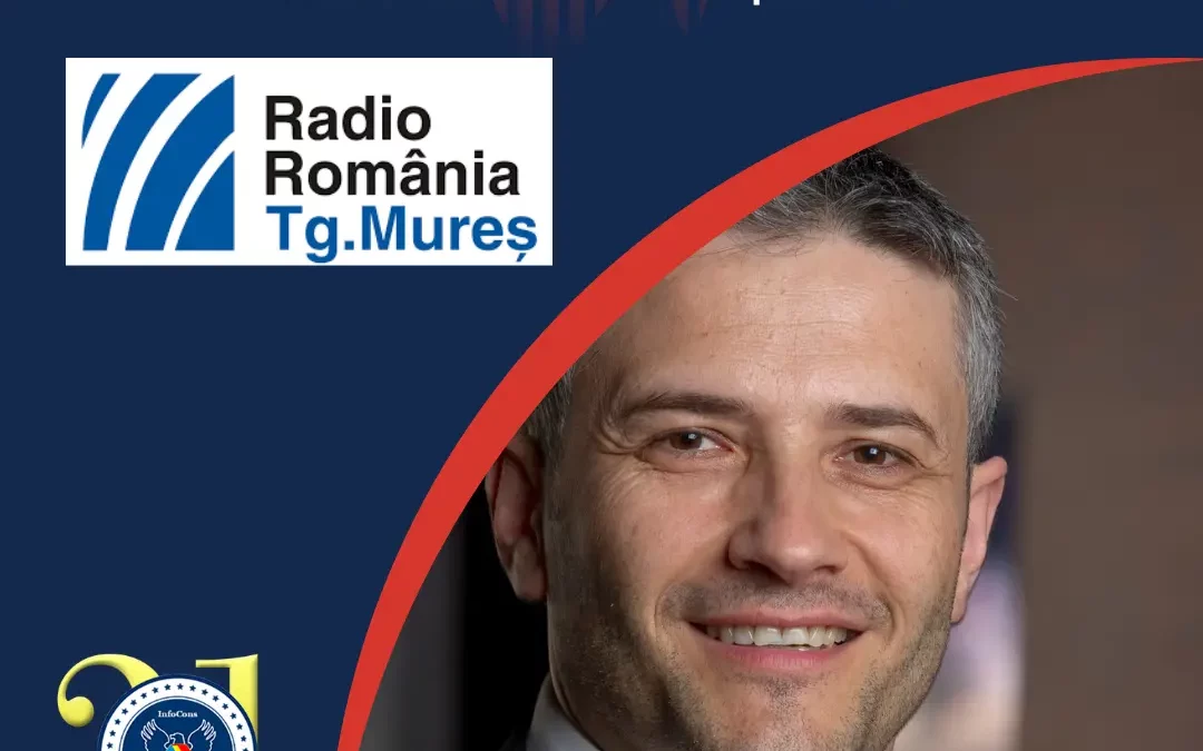 Sorin Mierlea , Președinte InfoCons , a acordat un interviu pentru Radio Târgu Mureș