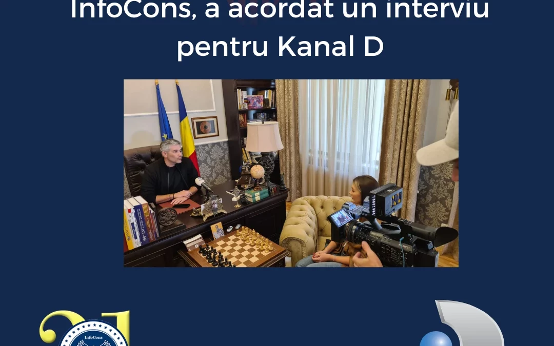 Sorin Mierlea , Președintele InfoCons , a acordat un interviu pentru Kanal D